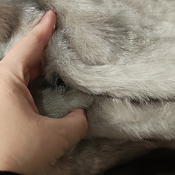 Sears fashions faux fur  jacket size m/l - Picture 4 of 7